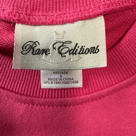 Rare Edition Big Girls Holiday 2 Pc Set - Pants, Sweatshirt Size 8 - Picture 7 of 8